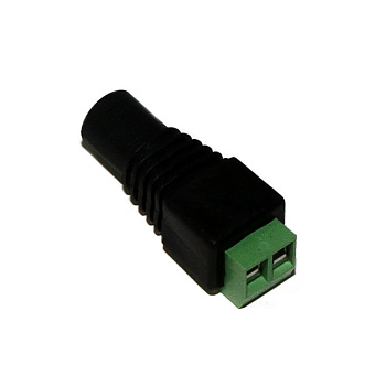 Штекер FW-14 с винтовым зажимом «мама» DC 2.1х5.5 Штекер FW-14 с винтовым зажимом «мама» DC 2.1х5.5